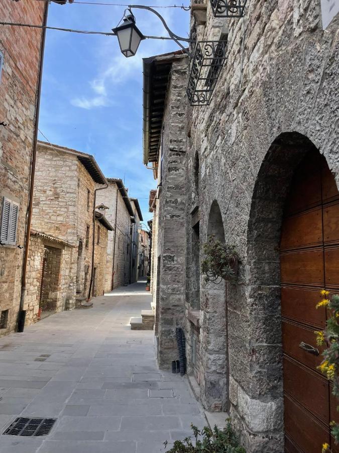 Casa La Rosa Lejlighed Gubbio Eksteriør billede