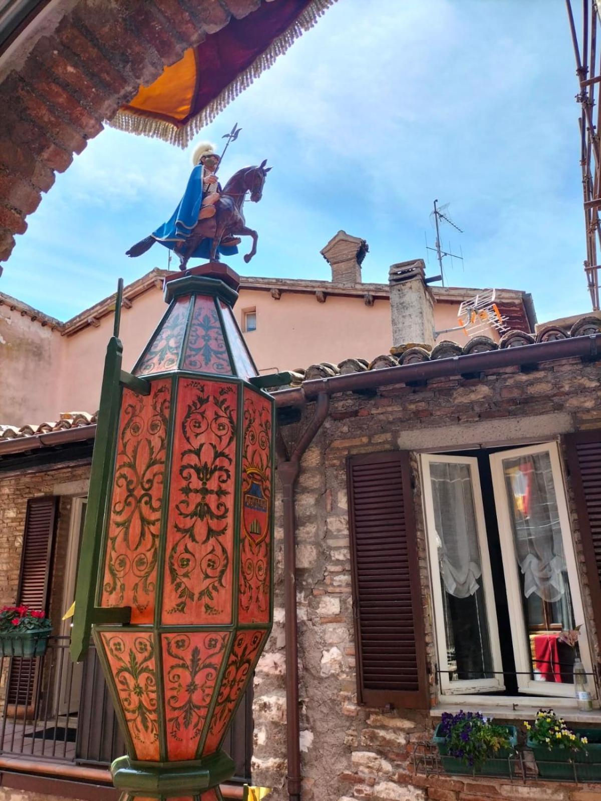 Casa La Rosa Lejlighed Gubbio Eksteriør billede
