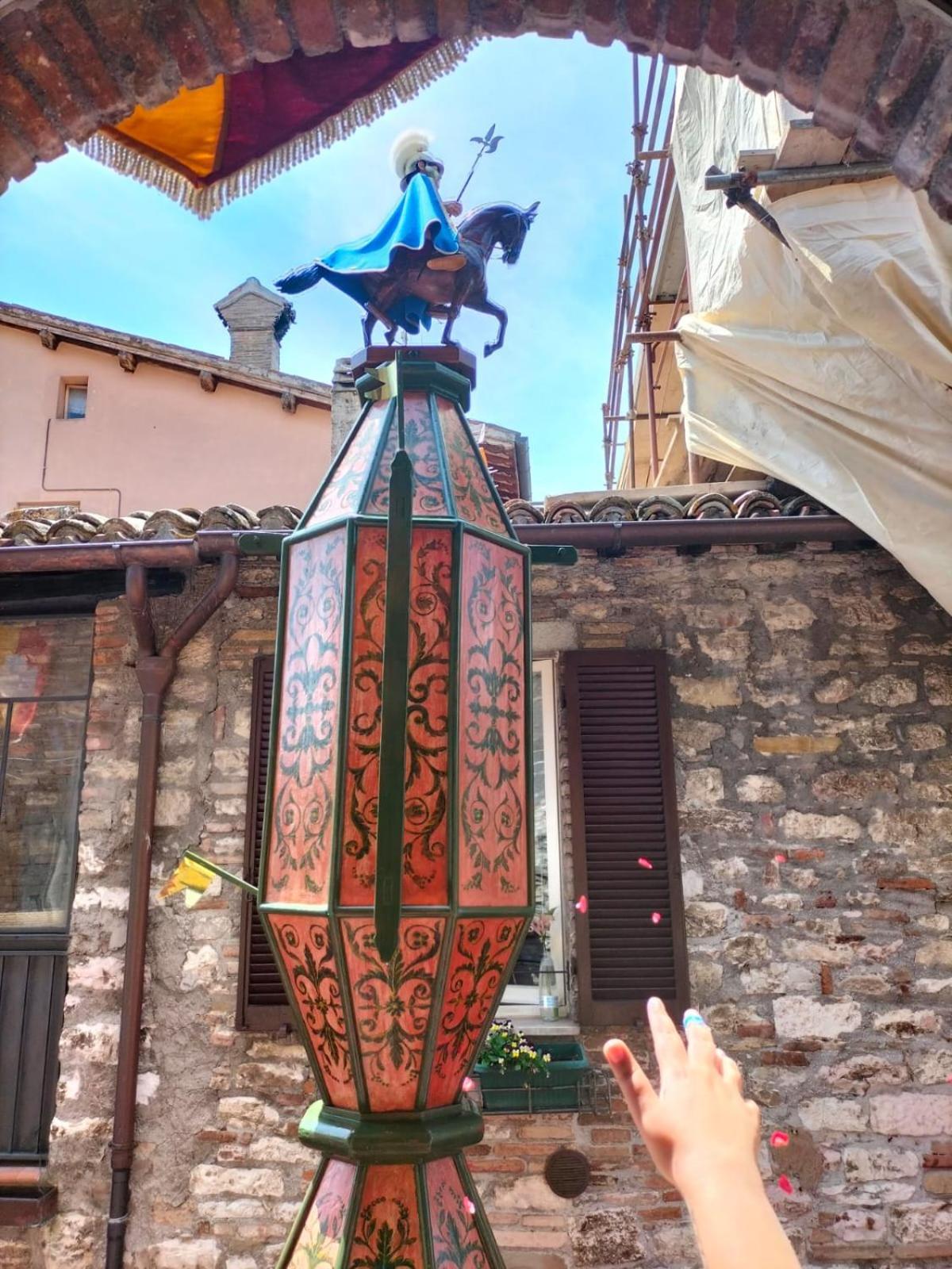 Casa La Rosa Lejlighed Gubbio Eksteriør billede